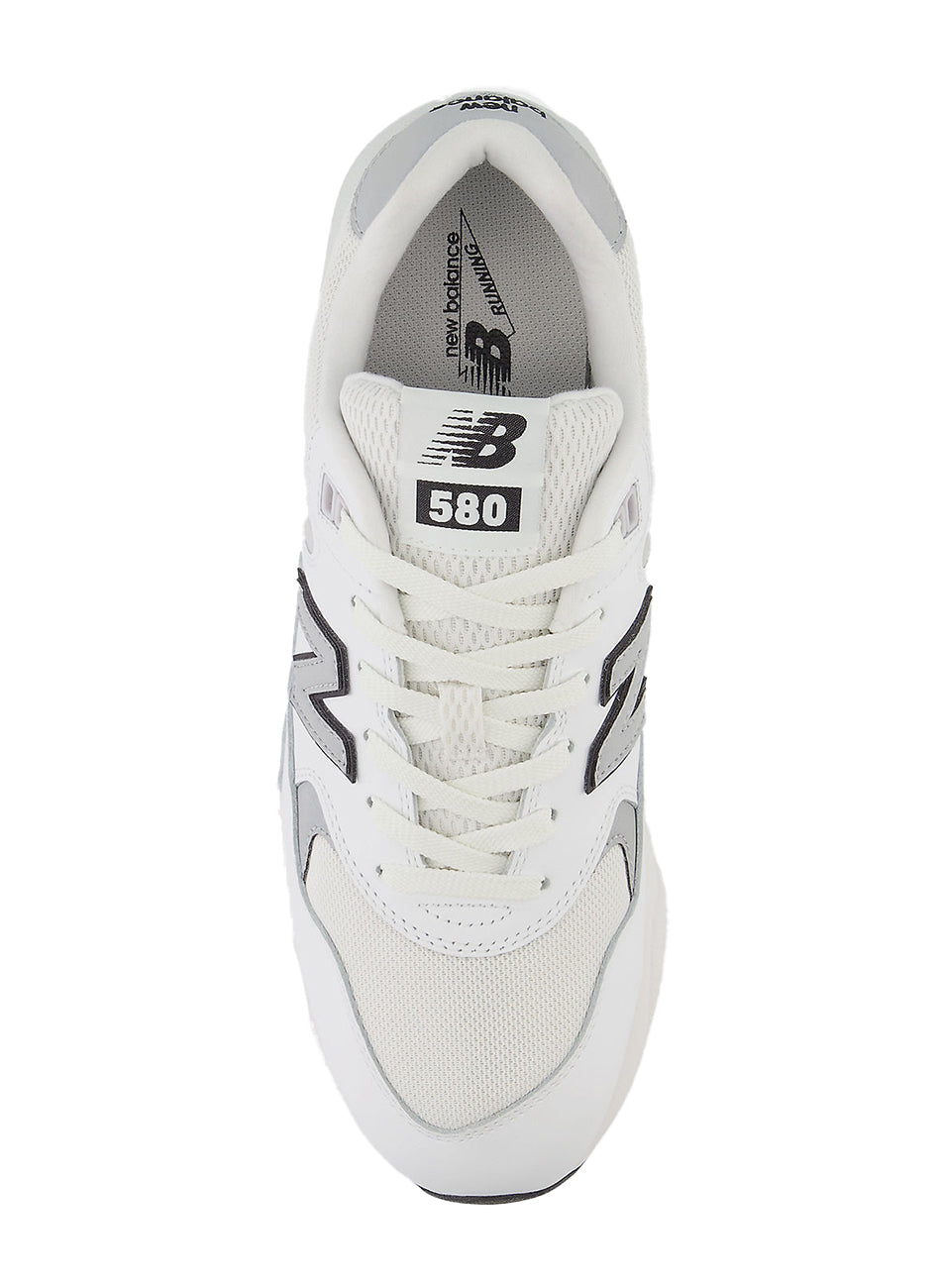 New Balance 580 Retro Trail Sneakers - White/Silver